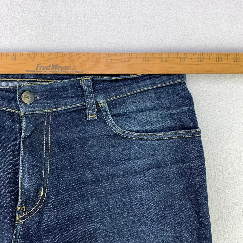 Carhartt WIP Riot Pant Jeans Mens 34x32 Dark Wash‎ Denim Stretch Workwear Slim